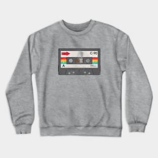 Cassette Tape Retro Crewneck Sweatshirt